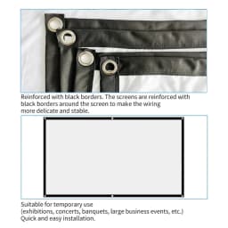 60/72/84/100/120/150 Inch High-definition Simple Home Projector Screen Folding Anti Glare Portable Projection Curtains Screen