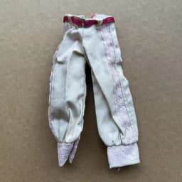 1/6 Scale Slim Monster Doll Jeans Pants Tshirt Dressing Parts Decors Compatible with Slim Doll Body for Collectible Figures