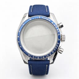 39.7mm Case Watches Metal Case Fits VK63 Movement Accessories Sapphire Glass Equipped With Bezel And Strap VK63 Dial