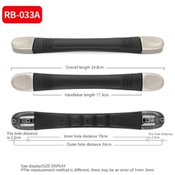 1pcs Flexible Strap Handle Grip Handle Travel Suitcase Luggage Case Handle Strap Carrying Handle Grip Strap Spare Box Bag Parts