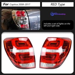 Car Lights for Chevrolet Captiva LED Tail Light 2008-2018 Captiva Rear Stop Lamp Brake Signal DRL Reverse Automotive Accessories