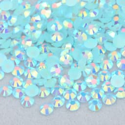 JUNAO 4mm 5mm 6mm Jelly Pink AB Flatback Round Rhinestones Glittler Resin Crystal Strass Nail Art Stones For DIY Decoration