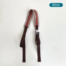 Embroidery Nylon Adjustable Shoulder Bag Strap Pull Button Colorful Sport Style Bag Extension Straps Unisex Bag Accessories