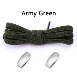 1Pair Elastic Laces Sneakers New Lock Flat Shoelaces Without ties Kids Adult No Tie Shoelace Rubber Bands Shoes Accessories
