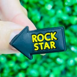 1-17Pcs Music Is My Life Slipper PVC Shoes Charms Guitar Microphone Buckle Clog Decorations DIY Backpack Wristbands Party Gift
