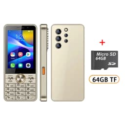 UNIWA HOPE XS24 4G Touch Screen T9 Keypad Phones 3.5“ Dual SIM Smart Phone Android 8.1 2+16GB 2500mAh Cellphone Whatsapp Google
