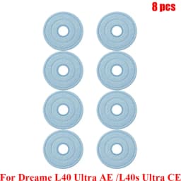 Accessories For Dreame L40 Ultra AE/ Dreame L40s Ultra CE/ Dreame D20 Ultra Cleaner Main Side Brush Fish Scale Microfiber Cloth