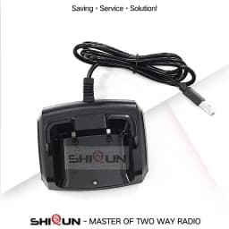 UV-16 Pro Battery Charger Dock UV-16 Plus Original Baofeng Accessories Walkie Talkie UV-16 Pro Mate USB Charger Glass Ham Radios