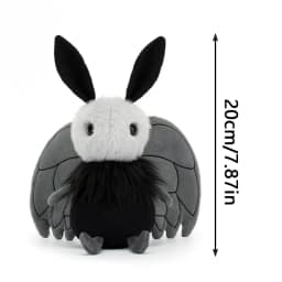 Hot Halloween Moth Figure Soft Plush Toy Texture Rich Cute Novel Funny For Children And Friend The Best Gift Toy Companion