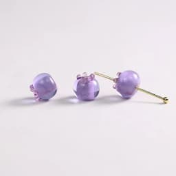 Blueberry Glass Beads Handmade Simulation Fruit Raspberry Jewelry Bracelet DIY Accessories