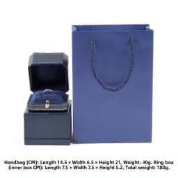 Ele European Sle Nelace Bracelet Ring Earring Box High End Jewelry Paaging Box with Octagonal Bule for Gifts