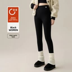 Extra Thick Warm Pants Lamb Velvet Fleece Lined Autumn Winter Style plus Size Cotton Trousers Women's Outdoor Wear Base Layer...