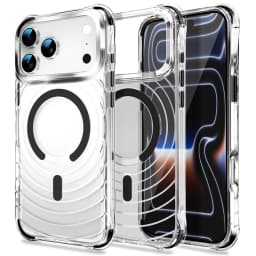 For Magsafe Magnetic Wireless Charge Cover For iPhone 18 17 Pro Max iPhone 18Pro Case Luxury Clear Transparent Shockproof Fundas
