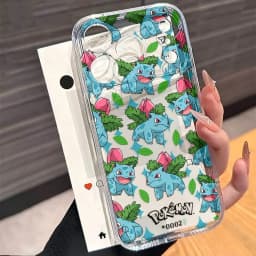HOT Anime Cute P-Pokemons Phone Case For iPhone 17e 17 16 16e 15 14 13 12 11 Mini Pro Max X XR XSMax Air Plus Transparent