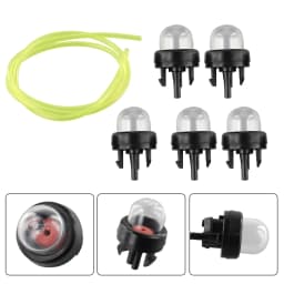 5x Primer Bulb Pump Bulb +1M Fuel Line For Ryobi For Stihl For Talon Trimmer Whipper Snipper Trimmer Chainsaw Carburetor Parts