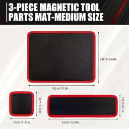 Magnetic Car Tool Storage Mat Anti Slip Screw Nut Organizer Holder Pad for Repair Workshop