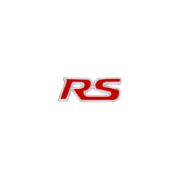 Car Interior Small Metal Sticker RS Logo Car Steering Wheel Emblem Decor For Chevrolet Cruze Captiva Aveo For Honda Civic Mugen