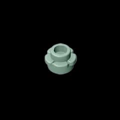 Gobricks GDS-1436 Plate, Round 1 x 1 with Flower Edge (5 Petals) compatible with lego 24866 pieces of children's DIY