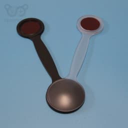 Maddox Occluder Pack 2 Pieces in Leather Pocket | 45 Degree Angled | Black and Translucent Occluder