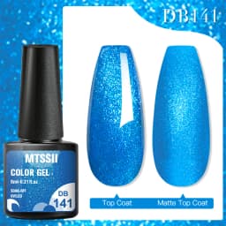 Mtssii Macaron Gel Nail Polish Spring Summer Candy Pink Blue Color For Manicure Semi Permanent Soak Off Nail Art Gel Varnishes