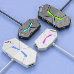 Multi USB Hub Usb Splitter 4/7 Ports 2.0 Usb Expander Cable 60/120CM High Speed Adapter For PC Transmission Hard Drive