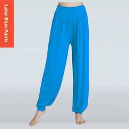 New Yoga Women's Square Dance Practice Pants Modal Cotton Elastic Large Size Loose Lantern Pants Summer Thin Model