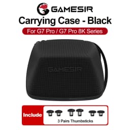 GameSir G7 Pro 8K Carrying Case for G7 Pro Wuchang ZZZ Aimlabs Champion Edition with 3 Pairs Swappable Thumbsticks Handy Bag