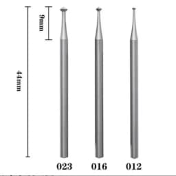 6Pcs 90º Burr Set - 3/32Inch Shank Jewelry Making Setting Burs For Lapidary 008-023 Durable Easy Install