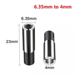 1/2" 1/4" 1/8" Collet Adaptor Shank Reducer Bit CNC Spindle Router 4/6/8/10mm Drill Bits Spindle Milling Cutter Collet Sleeve