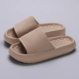 Thick Bottom Cloud Slippers Women Soft Sole Eva Indoor Slides Couple Bathroom Shoes Summer Non-Slip Platform Sandals Flip Flops