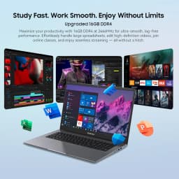 Blackview ACEBOOK 10 Laptop Computer 18.5" FHD 8000mAh Intel N150 Windows 11 16GB RAM 512GB BT5.2 WiFi 6 Desktop Notebook