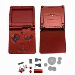 New Shell Case for GBASP Housing GBA SP Shell with Buttons Sets Replacement for Gameboy Advance SP Game Accessories