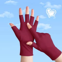 Women Half Finger Gloves Solid Color Stretch Anti UV Driving Cycling Gloves Fingerless Spandex Gloves Breathable Thin Mittens
