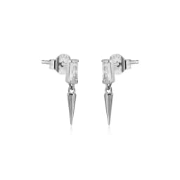 CRMYA Unique gold-plated CZ Stud Earrings For Women Cubic Zirconia Pendientes Boho Luxury Fashion Jewelry