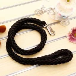 4.5ft Heavy Duty Large Dog Leash Durable Nylon Braided Lead for Small Medium Big Dogs Walking Hunting Camping Pet Accessories