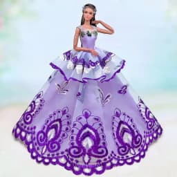 case for 30cm doll clothes Princess dress