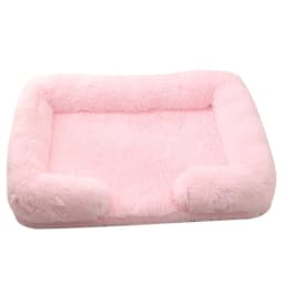 Dog Bed Dog Plush Pet Bed Winter Thickened Pad Dog Sleeping Bed Sofa Removable Pad Dog Small Large Dog Square Kennel