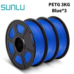 SUNLU 3 Rolls PLA PETG 3D Filament 1KG 1.75mm +/-0.02MM 3D Printing Filament Neatly Wound Filament Vacuum Packing Fast Shipping