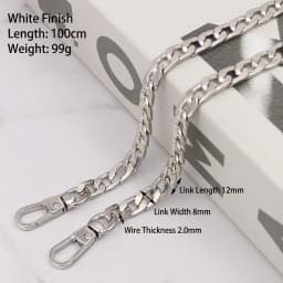 30/60/120cm Purse Bead Chain Strap for DIY Replacement Women Shoulder Crossbody Handbags Chain Bag Straps Hardware