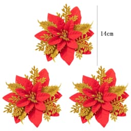 1Pack Fake Christmas Tree Pine Branches Xmas Berries For Christmas Tree DIY Wreath Decorations Noel Table Ornaments Kids Gifts