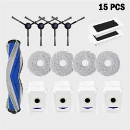 For ECOVACS T30 PRO OMNI / T30 OMNI Robot Vacuum Cleaner Accessories Main Side Brush Mop Cloth Hepa Filter Dust Bag Spare Parts