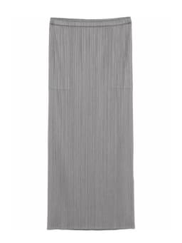 Miyake Pleated Basics Medium Length Skirts