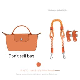 HAVREDELUXE Bag Strap For Longchamp Mini Bag Modified Strap Rope Free Punching 78cm Shoulder Strap havredeluxe