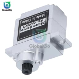 All metal Gear Shell 9G Servo Steering Gear Servo Kits for WPL B24 C34 B36 C14 C14K C24 C24K MN D90 MN45 RC Car Tool Parts