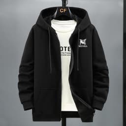 Men's Plus Size Hoodies Jacket Winter Fleece Warm Hooded Sweatshirt Big Size 12XL Coat Man Casual Loose Hoodie 10XL 9XL
