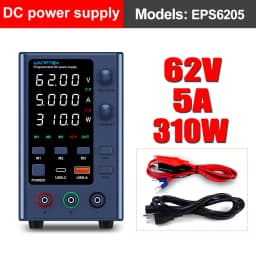 Wanptek 30V 5A 10A 60V 5A 120V 3A Lab DC Power Supply Adjustable Digit Display Memory Function Power Supplies Voltage Regulator