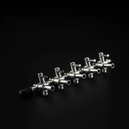 1 2 3 4 5 Way Aquarium Air Splitter Valve Fish Tank Air Pump Flow Splitter Distributor Pump Valve Tap Lever Control Switch Valve
