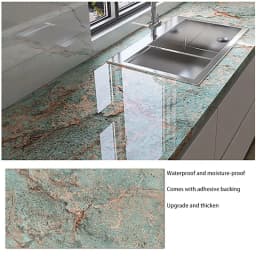 Decorative Waterproof Oil-Resistant High-Temperature Resistant Thickened 40cm Self-Adhesive Wallpaper for Kitchen Background