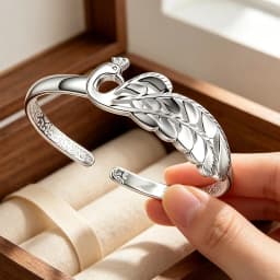 New 925 Sterling Silver Metallic Belt Vintage Punk Bracelet Bangle For Woman Girl Fashion Jewelry Gift Dropship Wholesale