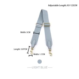 Wide Shoulder Strap Canvas Bag Strap Lengthened Slung Adjustable Strap Durable Replacement Bag Belt Bag Accessories